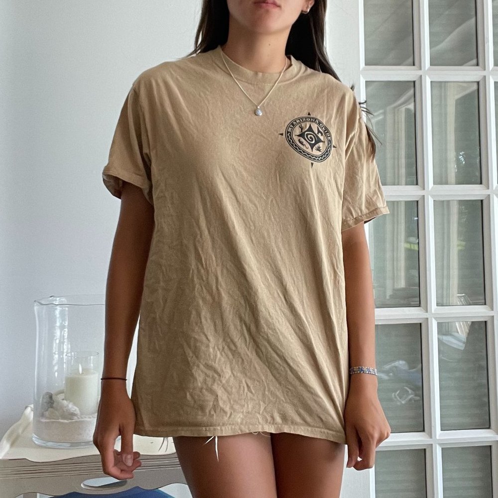 Brown Arizona Hiking Tshirt